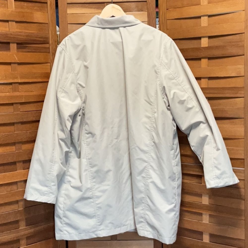 Blair Light Tan Cream Colored Coat Women XL Jacket Button Closure Polyester - Picture 2 of 7